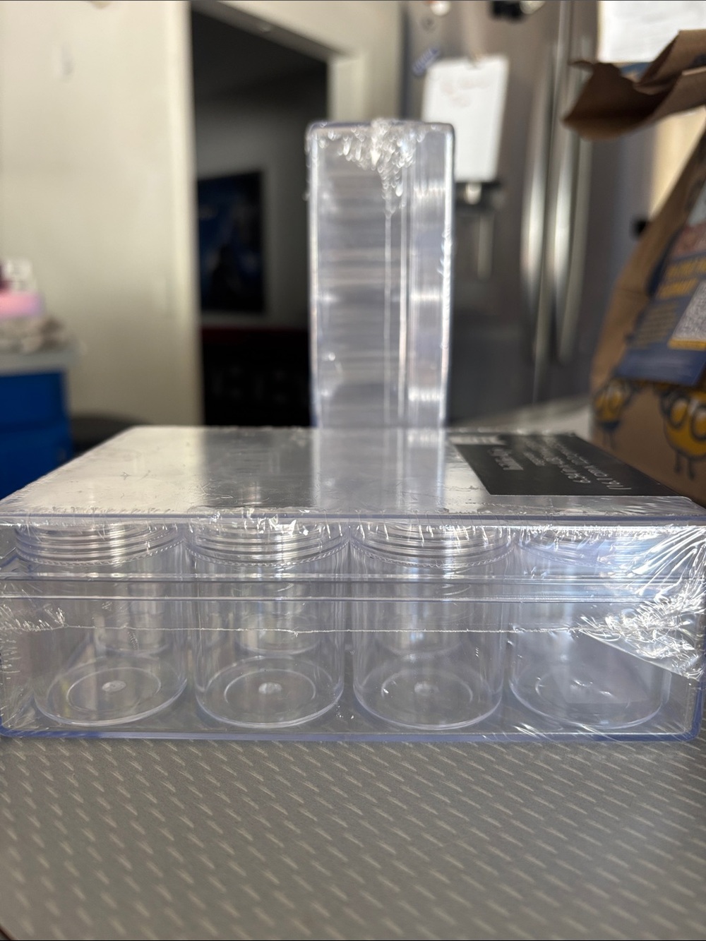 hildie & jo Clear Plastic Jewelry Organizer - Transparent (Set of 24) - Picture 2 of 2